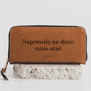 Portfel damski na prezent NA DUO MNIE STA podarunek dla niej
