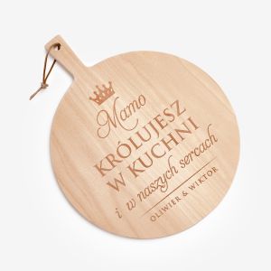 Deska do pizzy 35 cm PREZENT DO KUCHNI DLA MAMY