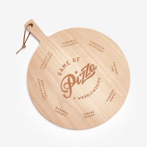 Deska do pizzy z grawerem GAME OF PIZZA