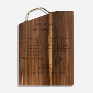 Deska z uchwytem PRZEPIS BABCI prezent dla babci prezent na dzie� babci upominek dla babci