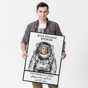 Dua kartka dla wiadka MISJA WYKONANA kartka podzikowanie podzikowanie dla wiadka