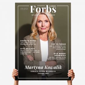 Du�a kartka dla szefowej FORBS prezent ze zdj�ciem xxl kartka personalizowana kartka ze zdj�ciem