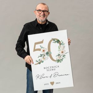Dua kartka na 50 rocznic lubu ZOTE GODY