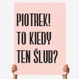 Du�a kartka �MIESZNY PREZENT DLA PRZYSZ�EGO ZI�CIA