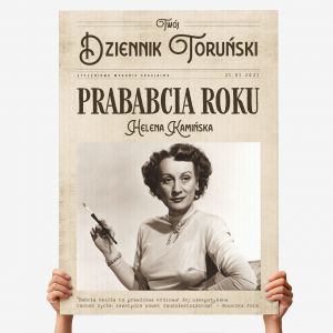 Du�a kartka urodzinowa XXL PREZENT DLA PRABABCI