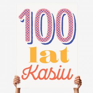 Du�a kartka urodzinowa XXL STO LAT!