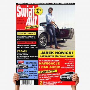 Du�a kartka z samochodem �WIAT AUT