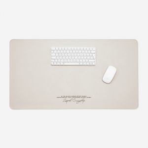 Elegancka podkadka na biurko TWJ TEKST podkadka na laptopa prezent dla kobiety podkadka pod klawiatur