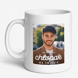 Du�y KUBEK DLA CH�OPAKA ze zdj�ciem