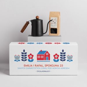 Personalizowany zestaw ORYGINALNY PREZENT NA PARAPETÓWKĘ herbata i czajniczek