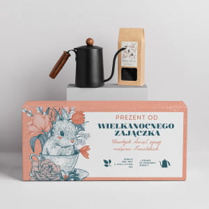 Czajniczek i herbatka PREZENT NA WIELKANOC