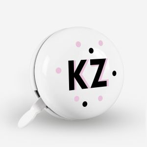 Dzwonek na rower Z INICJA�AMI dla dziewczyny