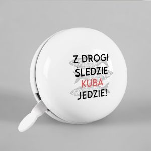 Dzwonek z personalizacj Z DROGI LEDZIE!