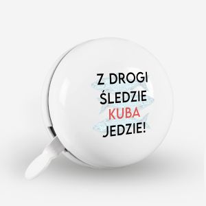 Dzwonek z personalizacj� Z DROGI �LEDZIE!