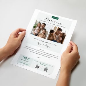 E-voucher na wybrane wydarzenie Adria Art PREZENT DLA TATY NA DZIE OJCA - 300 z
