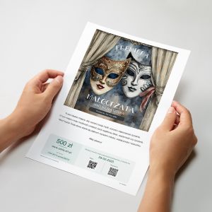 E-voucher do teatru lub inne wybrane wydarzenie Adria Art o wartoci 500 z