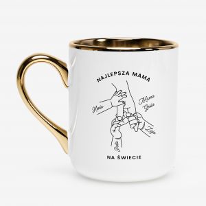 Elegancki kubek na Dzie� Matki NAJLEPSZA MAMA prezent dla mamy upominek dla mamy kubek dla mamy dzie� mamy
