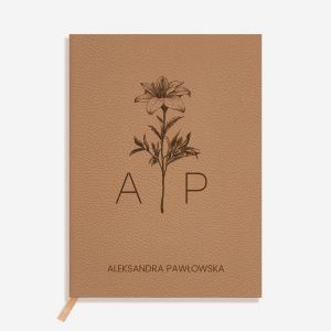 Elegancki notes z grawerem prezent dla kobiety