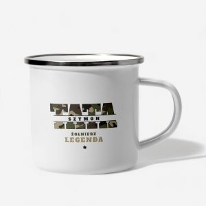 Emaliowany KUBEK DLA TATY ONIERZA