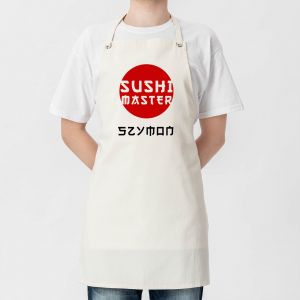 Personalizowany fartuch SUSHI MASTER