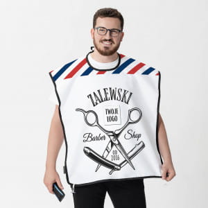 Fartuch do golenia brody PREZENT DLA BARBERA