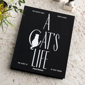 Album do zdj wklejanych A CAT'S LIFE prezent dla mioniczki kotw