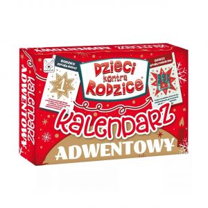 witeczna gra rodzinna KALENDARZ ADWENTOWY gra Dzieci Kontra Rodzice gra rodzinna