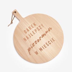Grawerowana deska do pizzy PREZENT DLA PIZZERMANA