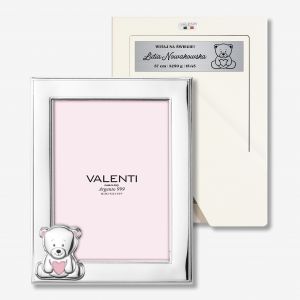 Grawerowana ramka na zdj�cia z misiem METRYCZKA