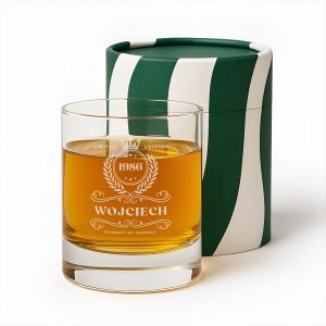 Grawerowana szklanka do whisky PREZENT NA 40 URODZINY elegancki prezent dla m�czyzny
