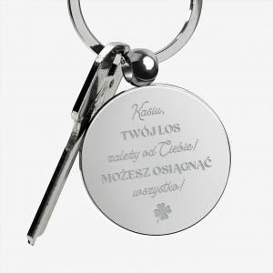 Grawerowany brelok dla maturzysty TW�J LOS