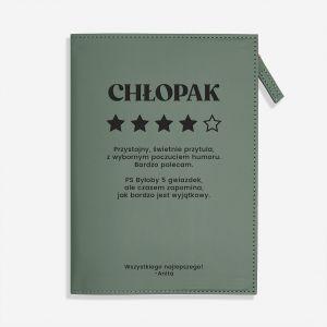 Grawerowany notes DLA MʯCZYZNY prezent dla mczyzny prezent dla ma notes z grawerem personalizowany notes