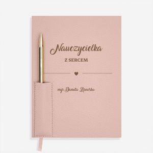 Grawerowany PLANNER DLA NAUCZYCIELKI planner personalizowany prezent dla nauczycielki