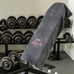 Haftowany rcznik PREZENT DLA FITNESSKI