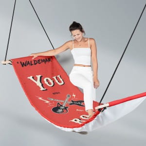 Hamak personalizowany YOU ROCK prezent dla gitarzysty