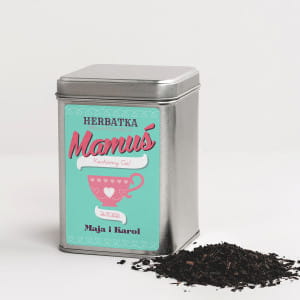 Herbata personalizowana w puszce PREZENT NA DZIE MAMY