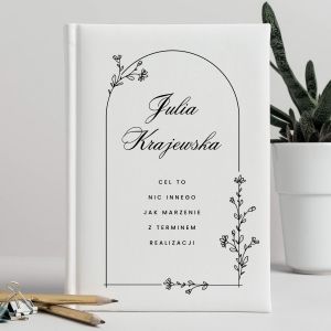 Personalizowany kalendarz ksi��kowy CEL prezent dla kobiety