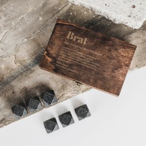 Kamienie do whisky DEFINICJA prezent dla brata prezent urodzinowy dla brata kamienne kostki do whisky