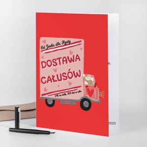 Kartka na Walentynki dla niej A4 DOSTAWA CAUSW