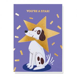 Kartka z pieskiem YOU'RE A STAR