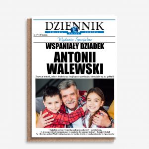Kartka dla dziadka ze zdj�ciem DZIENNIK 