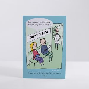 mieszna kartka dla gentlemana DENTELMEN