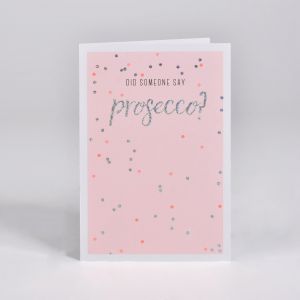 Kartka dla koleżanki PROSECCO