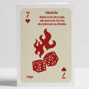 Personalizowana kartka motywacyjna SUKCES