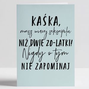 Kartka z okazji 40 urodzin DLA NIEJ kartka na 40 urodziny dla niej kartka urodzinowa 40 lat
