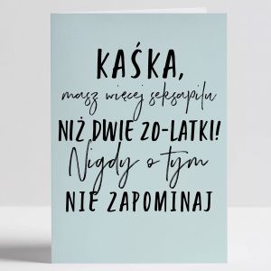 Kartka z okazji 40 urodzin DLA NIEJ