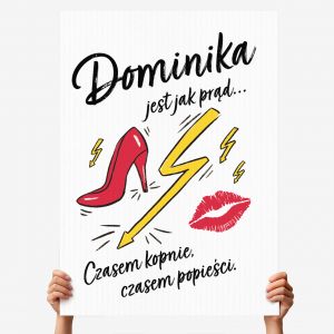 Kartka na Dzie� Kobiet XXL KOBIETA JEST JAK PR�D