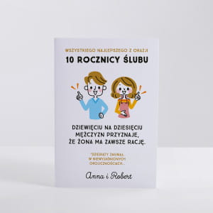 Kartka NA 10 ROCZNIC LUBU kartka na rocznic lubu prezent na 10 rocznic lubu