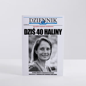 Kartka na 40 urodziny DZIENNIK ze zdjciem