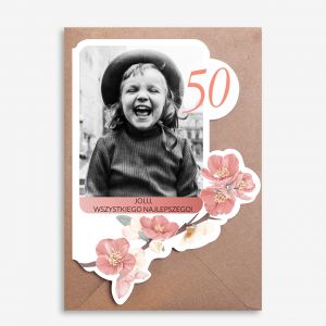 Kartka na urodziny ze zdjciem KARTKA ZE ZDJCIAMI kartka urodzinowa upominek na urodziny